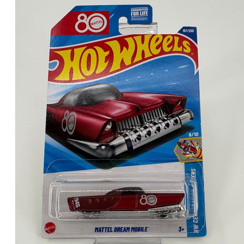 Hot Wheels Mattel Dream Mobile 167/250 *Paint Blemish*